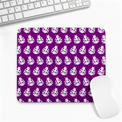 Ladybug Vector Geometric Tile Pattern Large Mousepads by GardenOfOphir