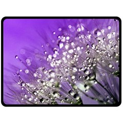 Dandelion 2015 0706 Double Sided Fleece Blanket (large) 