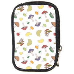 Mushrooms Pattern Compact Camera Cases by Famous