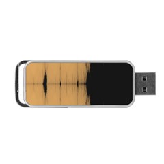 Sunset Black Portable Usb Flash (two Sides)