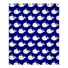 Cute Whale Illustration Pattern Shower Curtain 60  X 72  (medium)  by GardenOfOphir