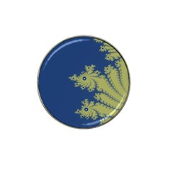 Blue And Green Design Hat Clip Ball Marker