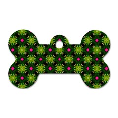 Cute Pattern Gifts Dog Tag Bone (two Sides)