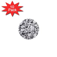 Heart 2014 0936 1  Mini Magnet (10 Pack) 