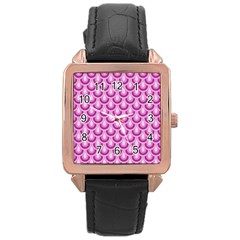 Awesome Retro Pattern Lilac Rose Gold Watches