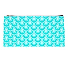 Awesome Retro Pattern Turquoise Pencil Cases