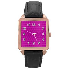 Cute Pattern Gifts Rose Gold Watches