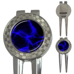 Cosmic Energy Blue 3-in-1 Golf Divots