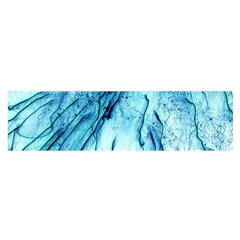 Special Fireworks, Aqua Satin Scarf (oblong)