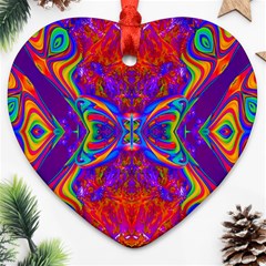 Butterfly Abstract Ornament (heart)