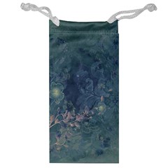 Vintage Floral In Blue Colors Jewelry Bags