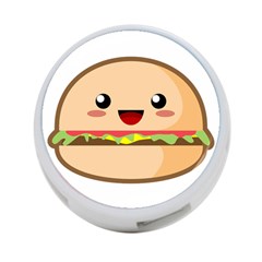 Kawaii Burger 4-port Usb Hub (two Sides) 