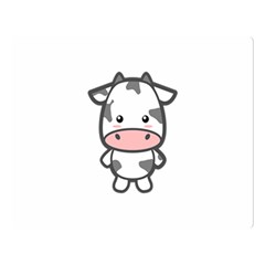 Kawaii Cow Double Sided Flano Blanket (large) 