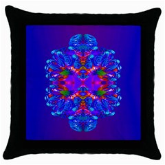 Abstract 5 Throw Pillow Cases (black) by icarusismartdesigns