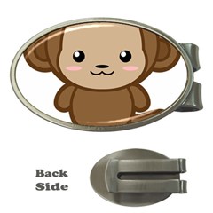 Kawaii Monkey Money Clips (oval)  by KawaiiKawaii