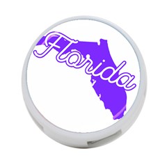 Florida Home State Pride 4-port Usb Hub (two Sides) 