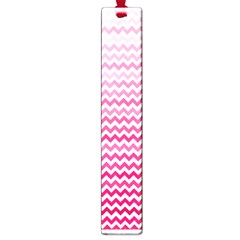 Pink Gradient Chevron Large Book Marks by CraftyLittleNodes