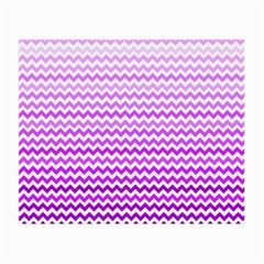 Purple Gradient Chevron Small Glasses Cloth (2-side) by CraftyLittleNodes