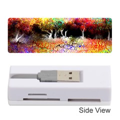 Colorful Tree Landscape Memory Card Reader (stick) 