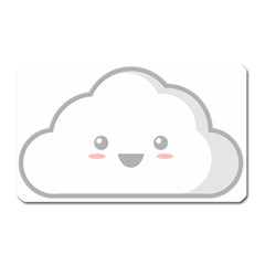 Kawaii Cloud Magnet (rectangular) by KawaiiKawaii