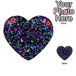 Glitter 1 Playing Cards 54 (Heart)  Front - Heart2