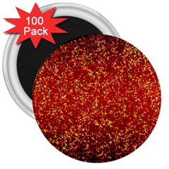 Glitter 3 3  Magnets (100 Pack)