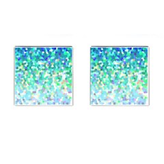 Mosaic Sparkley 1 Cufflinks (square) by MedusArt