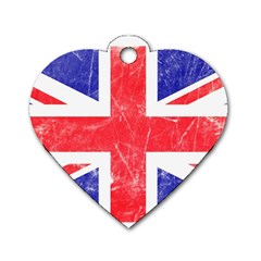 Brit6 Dog Tag Heart (two Sides)