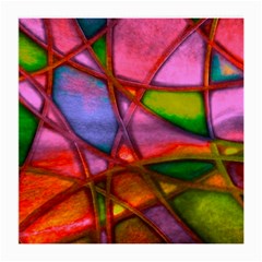 Imposant Abstract Red Medium Glasses Cloth (2-side) by ImpressiveMoments