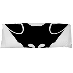 Black Fox Logo Body Pillow Cases (dakimakura) 