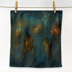 Broken Pieces Face Towel by digitaldivadesigns