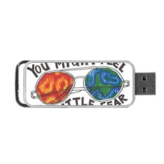 Little Fear Portable Usb Flash (two Sides)