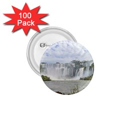 Waterfalls Landscape At Iguazu Park 1 75  Buttons (100 Pack)  by dflcprints