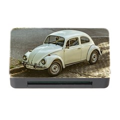 Classic Beetle Car Parked On Street Memory Card Reader With Cf