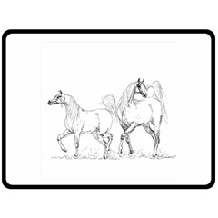 Logosquare Double Sided Fleece Blanket (large)  by TwoFriendsGallery