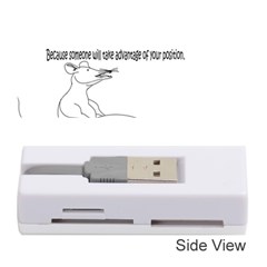 Better To Take Time To Think Memory Card Reader (stick) 