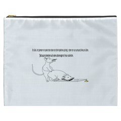 Better To Take Time To Think Cosmetic Bag (xxxl)  by mouse