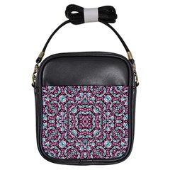 Luxury Grunge Digital Pattern Girls Sling Bags by dflcprints