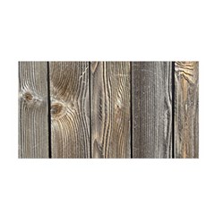 Wood Fence Satin Wrap