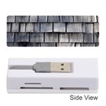 WEATHERED SHINGLE Memory Card Reader (Stick)  Front