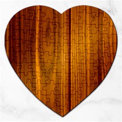 Shiny Striated Panel Jigsaw Puzzle (heart) by trendistuff