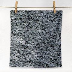 Rough Grey Stone Face Towel by trendistuff