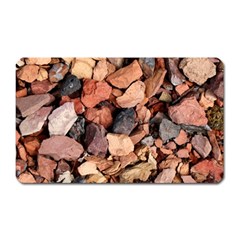 Colored Rocks Magnet (rectangular) by trendistuff