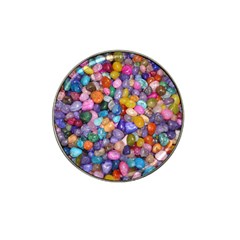 Colored Pebbles Hat Clip Ball Marker