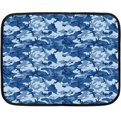 Camo Navy Fleece Blanket (mini)