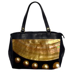 Golden Pearls Office Handbags (2 Sides)  by trendistuff