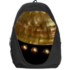 Golden Pearls Backpack Bag by trendistuff