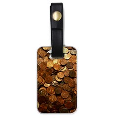 Us Coins Luggage Tags (one Side)  by trendistuff