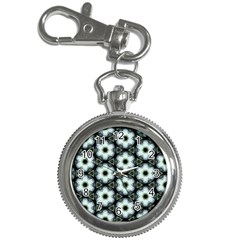 Faux Animal Print Pattern Key Chain Watches by GardenOfOphir