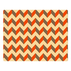 Modern Retro Chevron Patchwork Pattern  Double Sided Flano Blanket (large)  by GardenOfOphir